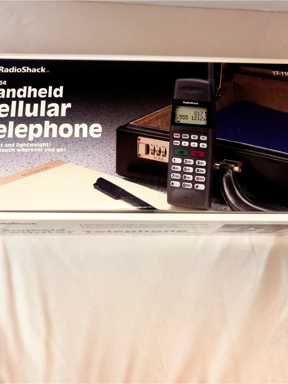 RadioShack Handheld Cellular Telephone - Black